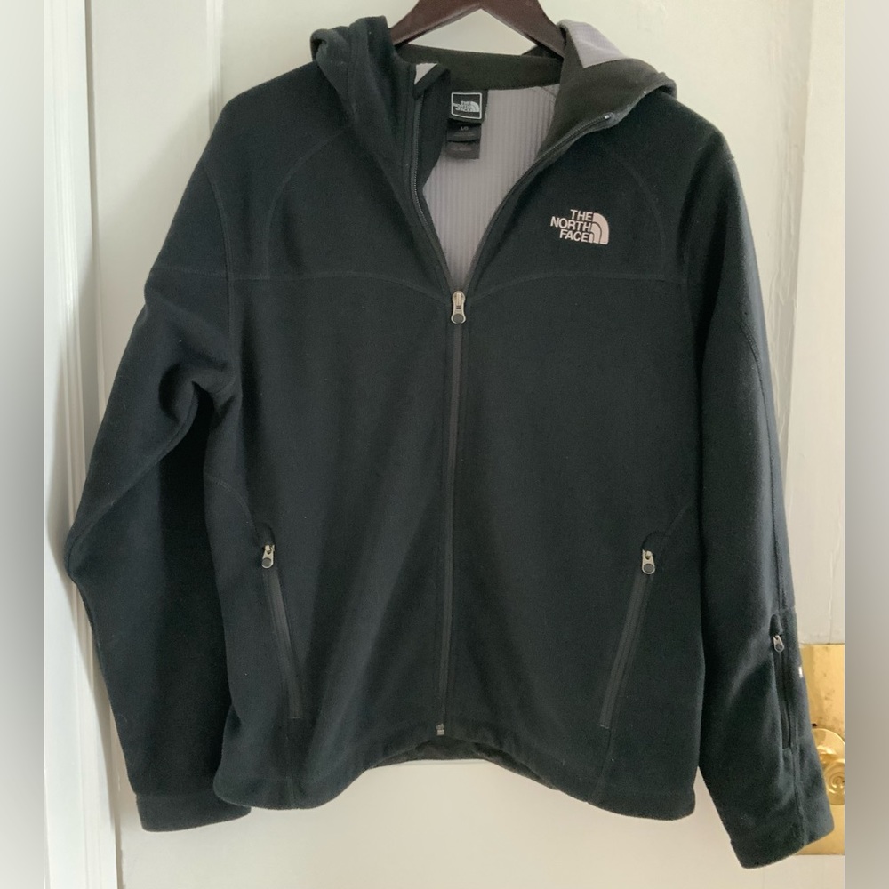 North Face Black Windwall Soft Jacket
